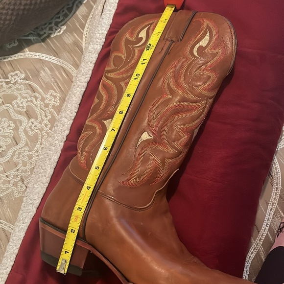 Justin boots handcrafted size 10 - Picture 10 of 14